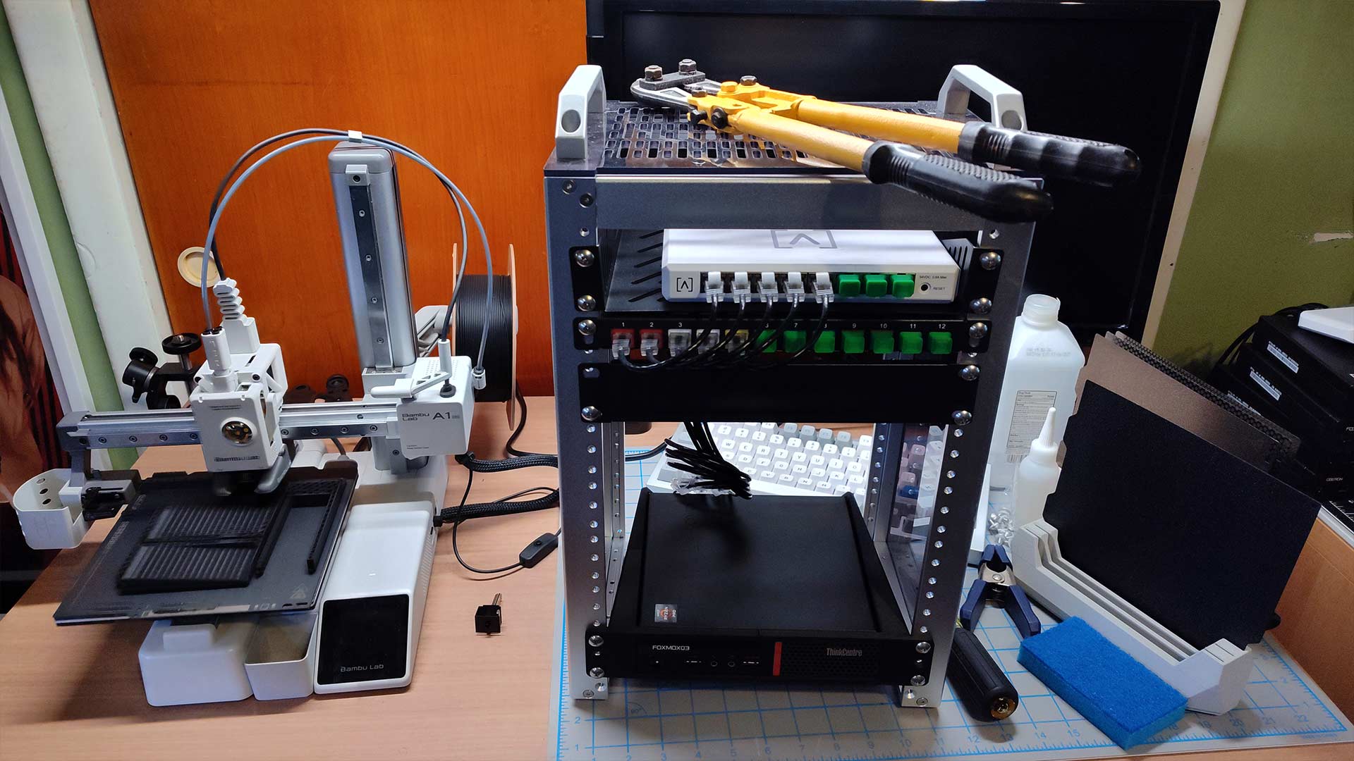 Printing Rack Mount Sleds