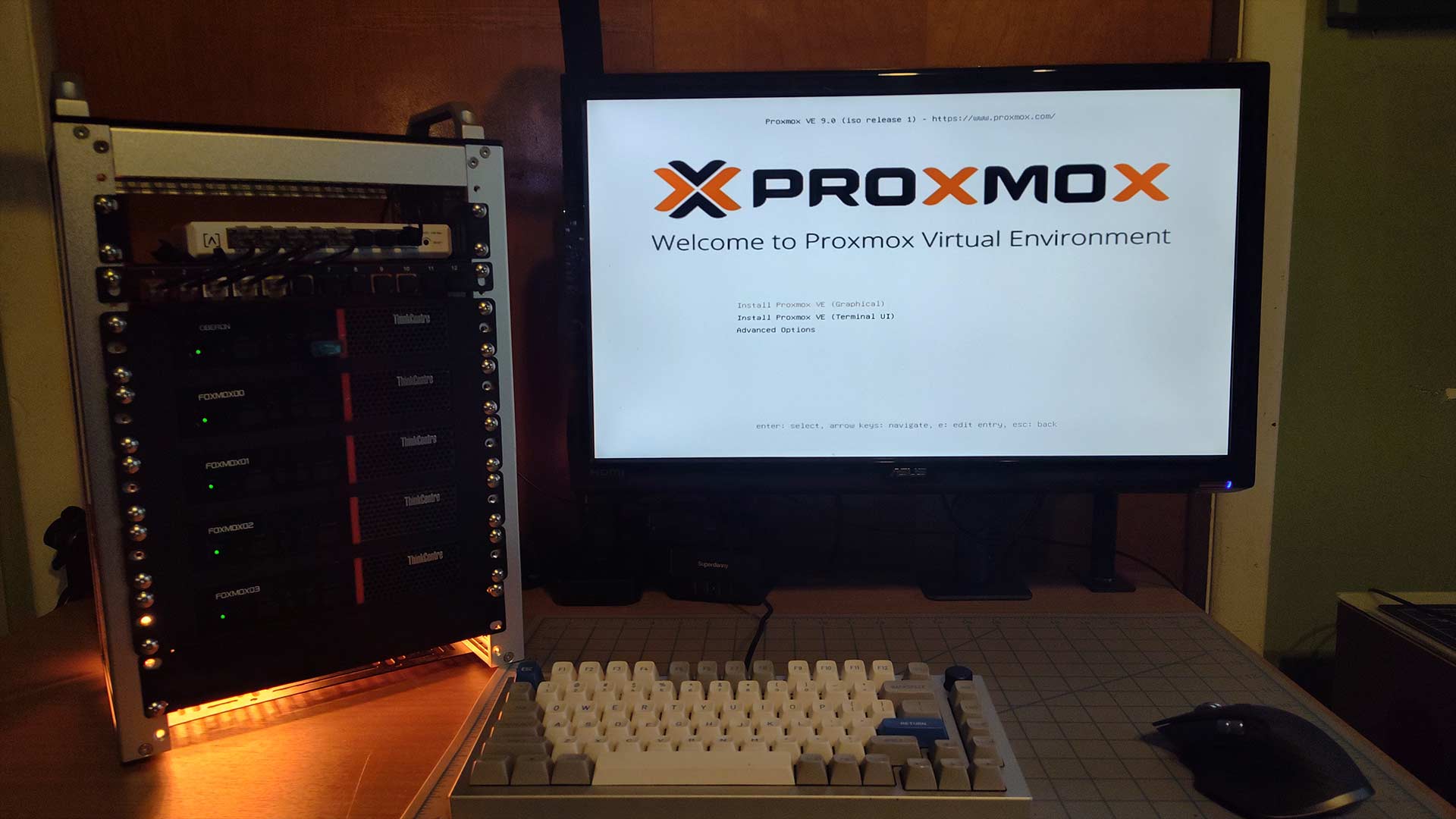 Foxmox: The Sleepy Proxmox Cluster