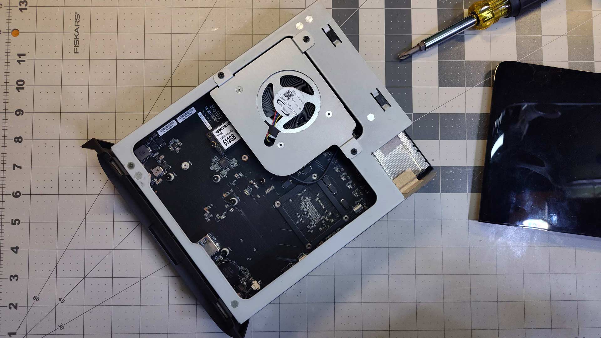 Minisforum N5 Pro Mainboard + Tray