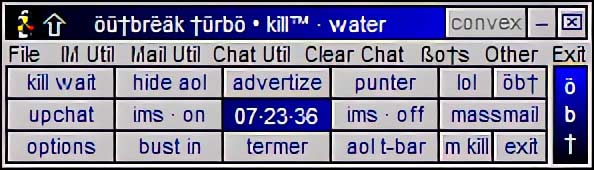 Outebreak Turbo - Main Menu